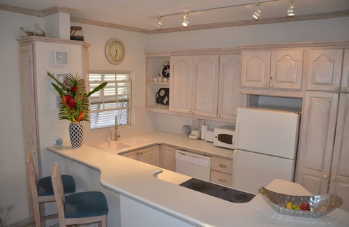 Worthing Condo | Amazing Beachfront Condo With Pool On Tranquil Worthing Beach - Leith Court #12
