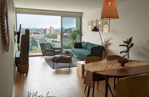 Hipodromo Apartment | Amazing City Views Condesa Roma By Bamboo Skylife