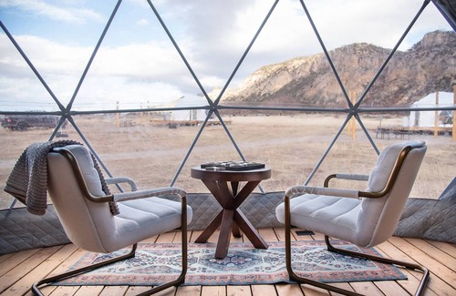 Kamas Cabin | Amazing Geo-deistic Dome with AC and Heat in charming Woodland