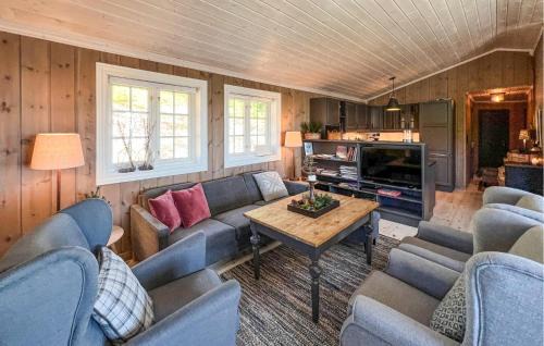Sjusjoen House | Amazing Home In Sjusjøen With Sauna