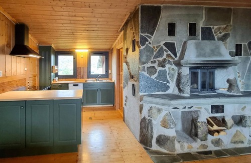 Sjusjoen House | Amazing home in Sjusjøen with sauna