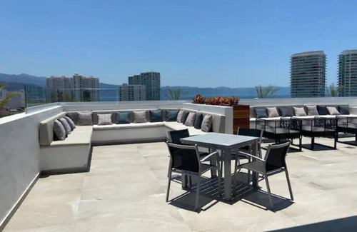 Palmar de Aramara Apartment | Amazing Loft 1 block away from the beach and the best rooftop with sea view.