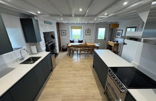 Rhyd-y-clafdy Cottage | Amazing sea views Set in 7 acres of fields Dog friendly On the welsh coast path.