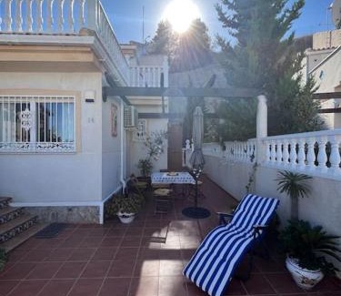 Rojales House | Amazing Semi-detached Sunset Villa with terrace and pool