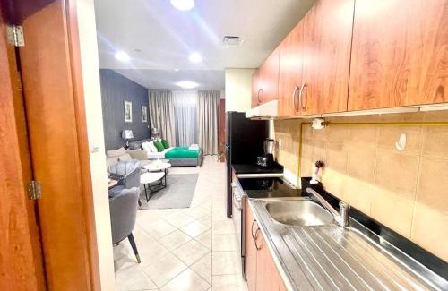 Dubai Production City Apartment | Amazing Studio Apartment in The Crescent A Tower IMPZ