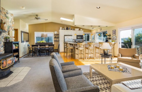 Camano Island House | Amazing views, plenty of room to relax with AC and games for both inside & out