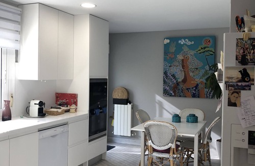 Hortaleza House | Amazing villa inside Madrid with private swimming pool and super big living room