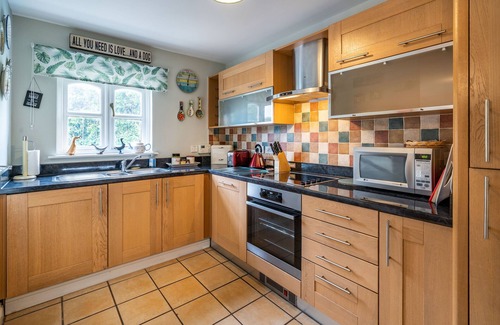 Cark Cottage | AMBER COTTAGE, pet friendly, with a garden in Cark In Cartmel