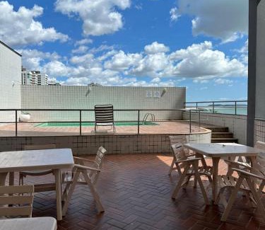 Ponta do Farol Apartment | American Flat - Ponta Dareia na Melhor Localização da Cidade com Estacionamento Grátis