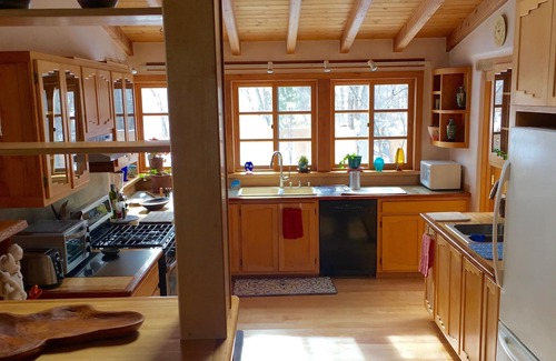 Taos House | An Elegant Taos Adobe under the Trees