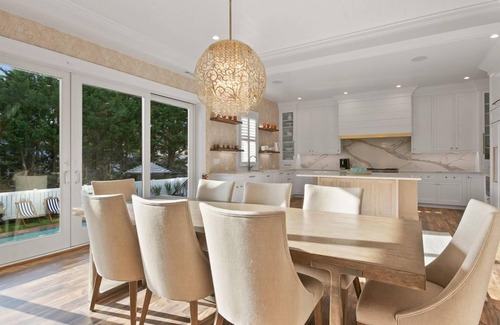 Stone Harbor House | An exceptional new property. Set in one of the most sought after and secluded neighborhoods and yet close to downtown Stone Harbor