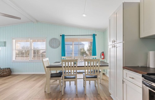 Cherry Grove Beach Cottage | An Ocean View 7BR Home, Second Row, Steps to Beach, Sleeps 16
