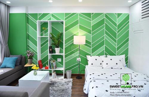 Phu Nhuan Apartment | Andy studio-Orchard Garden-Airport- Gym & Pool
