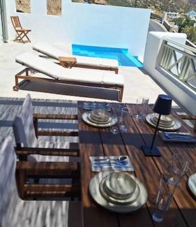 Ios House | Anemone III house w Private Pool 5 minute from beach