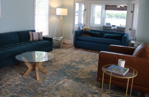 Brimfield Apartment | Angler's Paradise: Sylvan Lakehouse-Fishing & Tranquility near Goshen & Ft Wayne