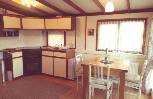 Builth Wells Ski Chalet | Anne's Lodge Caerberis Holiday Park, dog friendly