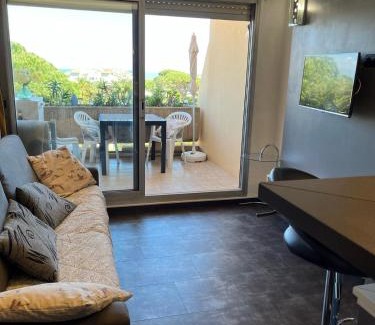 Plaine de la Brague Apartment | Antibes Secured Parc Velusine with private parking, Terrace, Pools and Tennis courts.