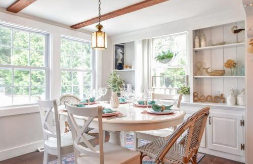 Dennis Port House | Antique Dennis getaway with firepit & EV charger Dog friendly