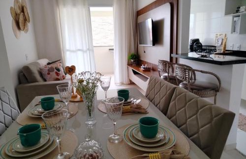 Aruanda Apartment | Apê Prime Confort ,vista piscina - Ideal para casais ou família, a 6min da praia de Aruana