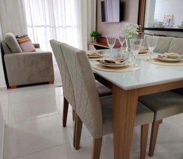 Aruanda Apartment | Apê Prime Confort ,vista piscina - Ideal para casais ou família, a 6min da praia de Aruana