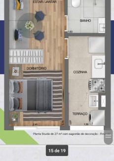 Zona Leste Apartment | Ap 206 oratorio