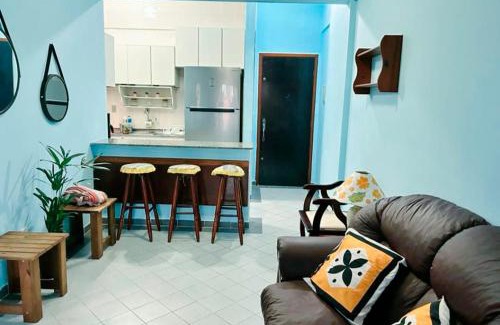 Vila Anhanguera Apartment | Ap beira-mar com wi-fi e garagem