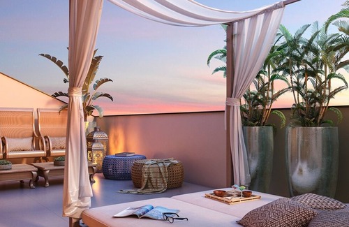 Campos do Jordao Apartment | Aparthotel with private jacuzzi on the balcony