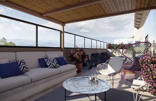 Campos do Jordao Apartment | Aparthotel with private jacuzzi on the balcony