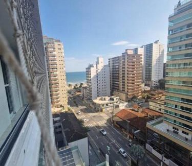 Vila Caicara Apartment | AP vista mar Praia Grande SP