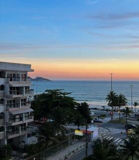 Barra da Tijuca Apartment | Apart Hotel - Beira mar e Vista para praia