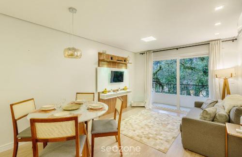 Vila Luiza Apartment | Apart w/2 bedrooms and fireplace - Canela EPE0304