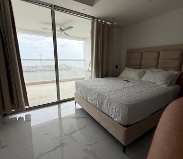 Urbanizacion Eliana Apartment | Aparta Suit con vista al mar