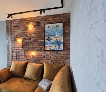 Nowy Port Apartment | Apartament HORIZON, 17 piętro z widokiem na Zatokę Gdańską