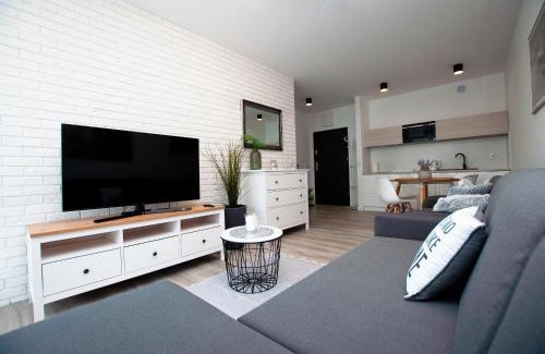 Trzesacz Apartment | Apartament IKAR z widokiem na morze w kompleksie Platinium Rewal