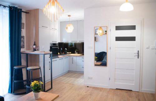 Kielce Apartment | Apartament Niebieski - Okrzei (Garaż, Targi)