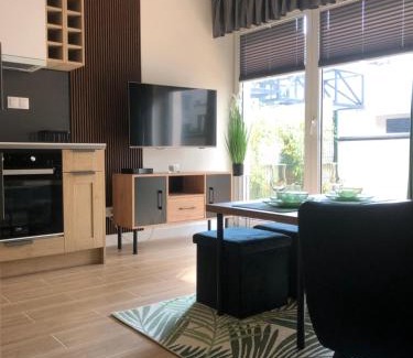 Kielce Apartment | Apartament Patio Vita -garaż podziemny, taras,wejście klamka kod,centrum