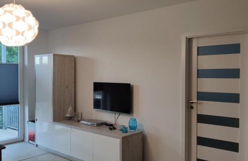 Darlowko Apartment | Apartament w Bursztynowych Komnatach z garażem
