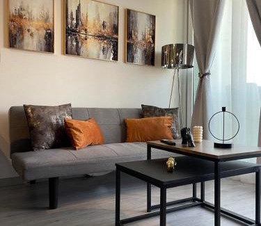 Downtown Santiago Apartment | Apartamento Ñuñoa, 2 dormitorios, 1 Sofá cama, Balcón