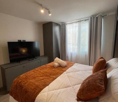 Downtown Santiago Apartment | Apartamento Ñuñoa, 2 dormitorios, 1 Sofá cama, Balcón
