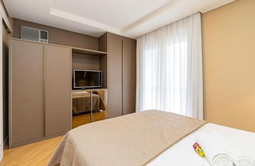 Batel Apartment | Apartamento 1 Quarto com Vaga no Batel - LUC0108