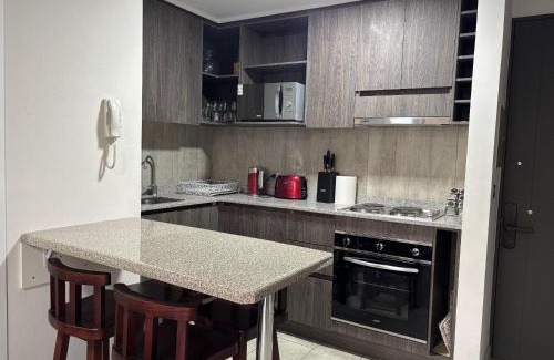 Downtown Santiago Apartment | Apartamento 2 Habitaciones, Estacionamiento, aire acondicionado, Wifi, Lavandería, Piscina