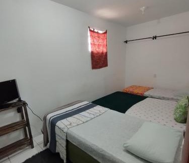 Furnas Apartment | Apartamento 3 no Tremembé quarto cozinha banheiro