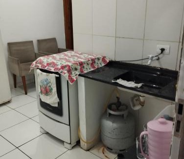 Furnas Apartment | Apartamento 3 no Tremembé quarto cozinha banheiro