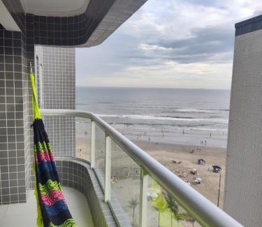 Caicara Apartment | Apartamento aconchegante, frente praia, vista linda