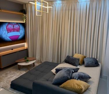 Tabuleiro dos Oliveiras Apartment | Apartamento alto padrão de 2 quartos com Garagem