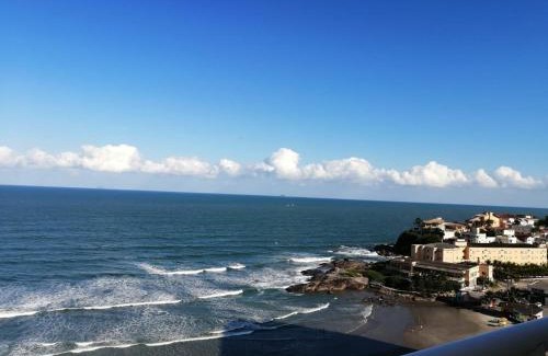 Praia dos Sonhos Apartment | Apartamento, ampla sacada com vista para o mar!