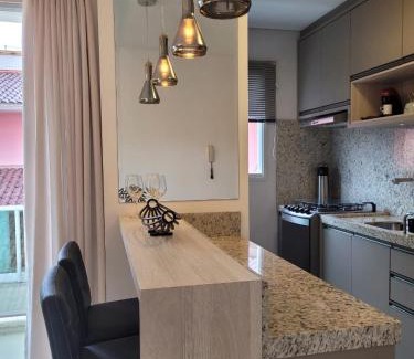 Governador Celso Ramos Apartment | Apartamento Residencial Mar Azul - praia de Palmas - Governador Celso Ramos-SC