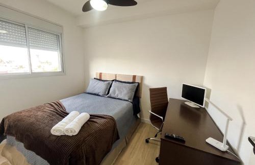 Panamby Apartment | Apartamento com espaço de trabalho completo - Estação João Dias CPTM