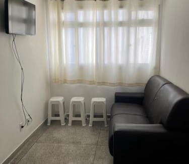 Boqueirao Apartment | Apartamento com vista lateral da praia