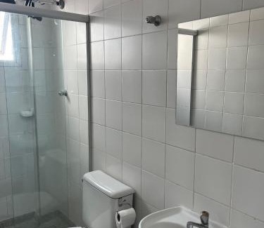 Boqueirao Apartment | Apartamento com vista lateral da praia